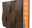Pluta Expandata Decorativa 3D Taper 250x250x20-50mm