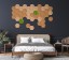 Organic Moss Hexagon Reindeer (Licheni)