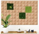 Organic Moss Square XL Flat and Pole