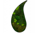 Green Teardrop A 800x400mm