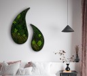 Green Teardrop B 600x300mm