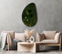 Green Ovate 800x500mm