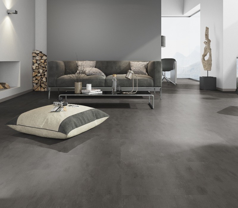Parchet SPC Home30 Origin Concrete Dark grey 4,5mm
