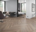 LVT ECO55 Chevron Cerused Oak Dark Natural 2,5mm