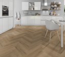 LVT ECO55 Herringbone Raw Prestige Oak Light Amber 2,5mm