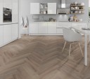 LVT ECO55 Herringbone Cerused Oak Dark Natural 2,5mm