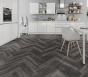 LVT ECO55 Herringbone Smoked Pine Black 2,5mm