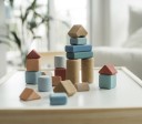 Jucarie Pluta KORKO Set 40 Blocuri de Construit