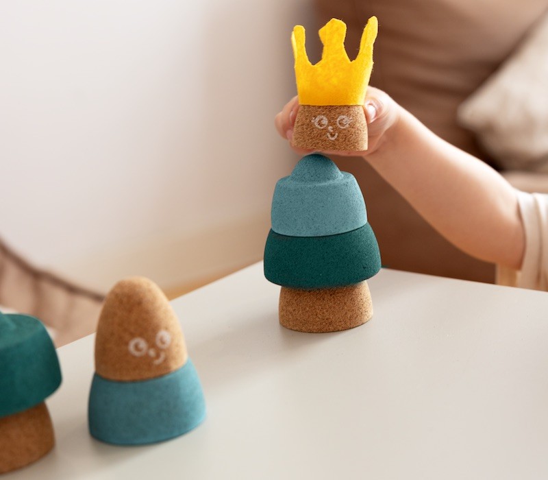 Jucarie Pluta KORKO Turn Stivuire KING