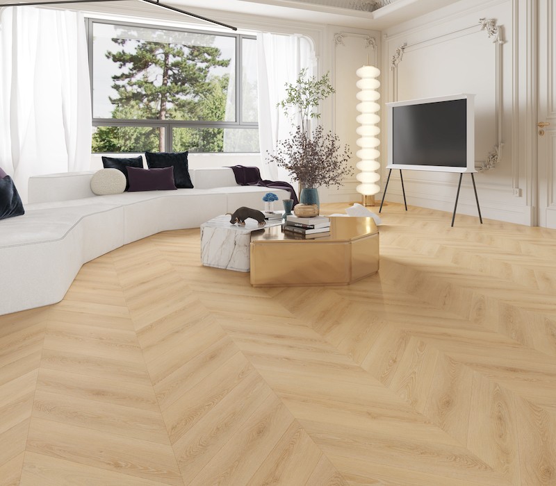 Parchet SPC Premium Chevron Acari 6mm