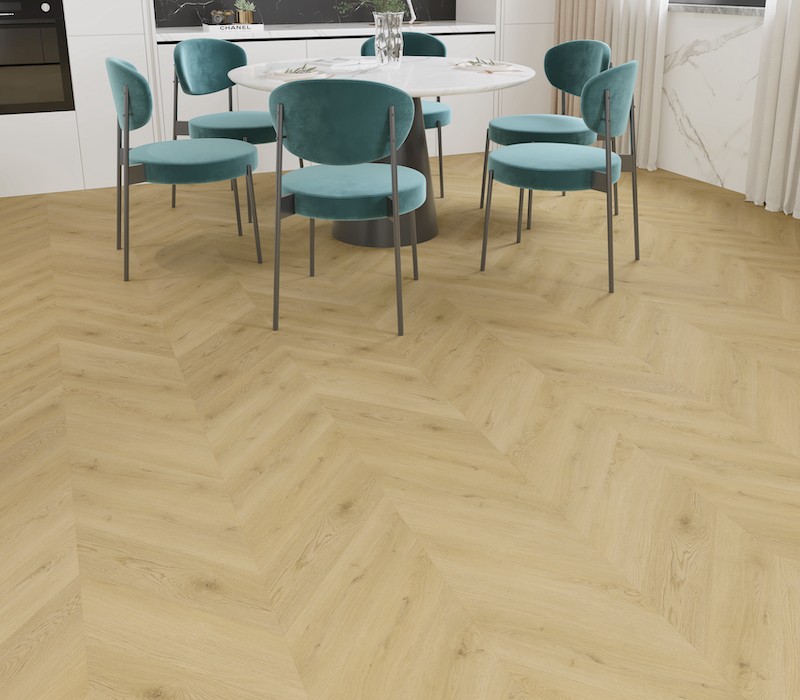 Parchet SPC Premium Chevron Quito 6mm
