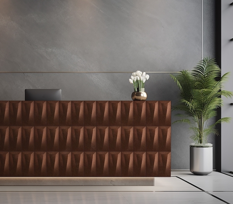 Panou Decorativ 3D Muratto Outrock Brick Rustic Oxide