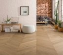 Parchet Stratificat Cabbani CHEVRON Mineral Rustic Light Lacuit