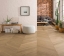 Parchet Stratificat Cabbani CHEVRON Mineral Rustic Light Lacuit