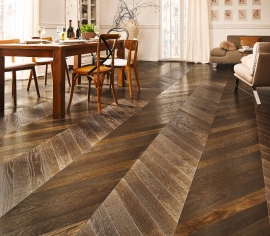 Parchet Stratificat Cabbani CHEVRON Malbec Uleiat