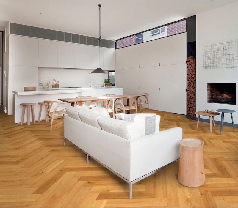 Parchet Stratificat Stejar Herringbone Antwerp