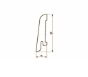 Plinta Tea 2400x60x15mm