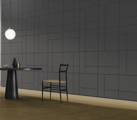 Placi Pluta Decorativa Modular Smoke
