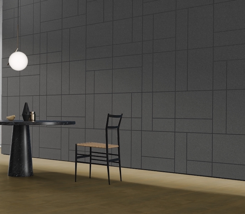 Placi Pluta Decorativa Modular Smoke