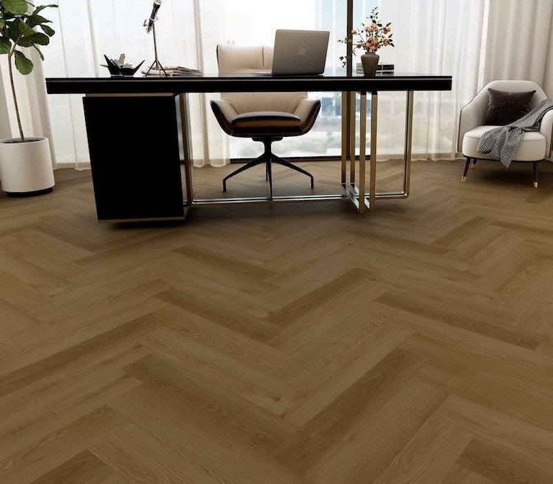Pardoseala LVT Premium Herringbone Guanay 2,5mm Dry Back, NOMAD Flo
