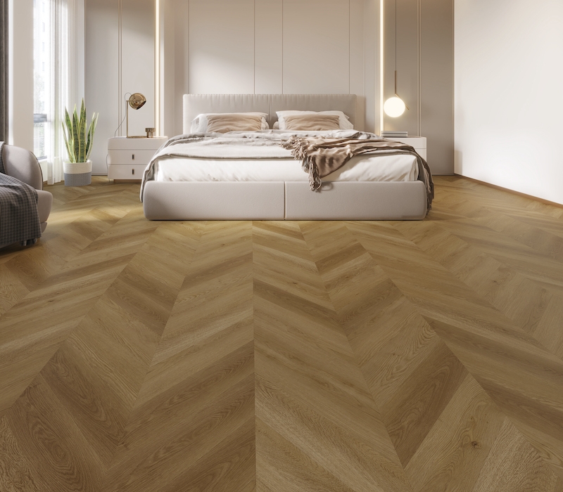Pardoseala LVT Premium Chevron Manaus 2,5mm Dry Back, NOMAD Flo