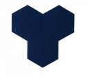 Hexagoane Autoadezive FELT Navy Blue