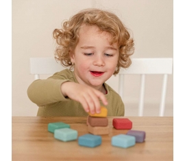 Jucarie ecologica din pluta KORKO Little Little Putters, Set Mini-Golf