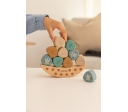 Jucarie ecologica din pluta KORKO Coco's Balance nest, Jucarie de Echilibru