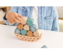 Jucarie ecologica din pluta KORKO Coco's Balance nest, Jucarie de Echilibru