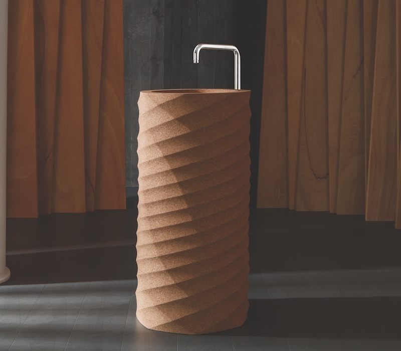 Lavoar freestanding din plută naturală NUSPA Sigma