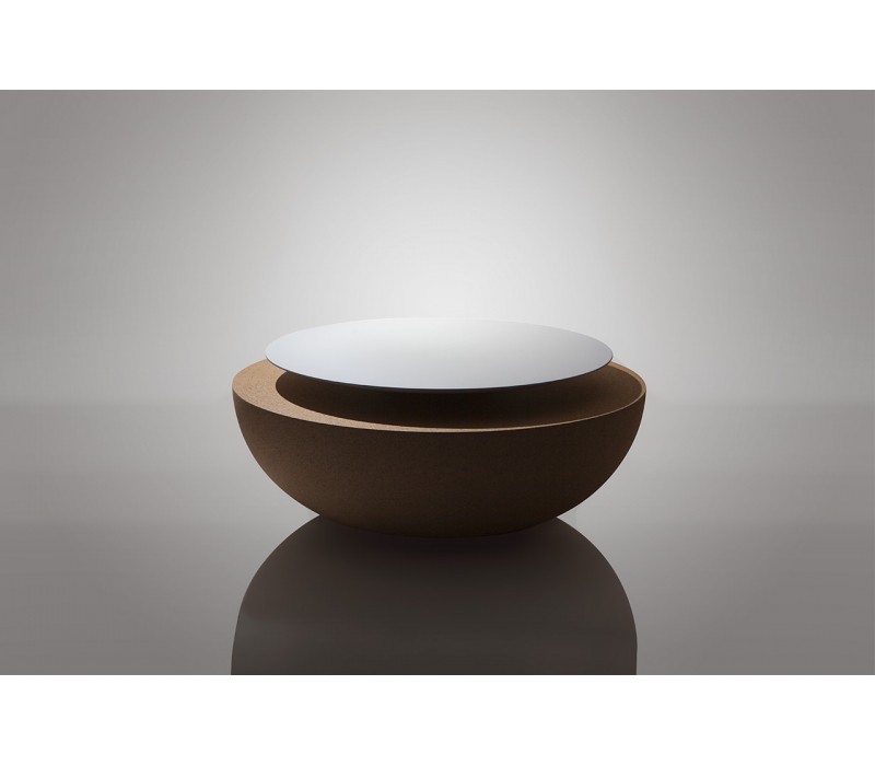 Masă Cafea din plută naturală DESIGN Moon Natural
