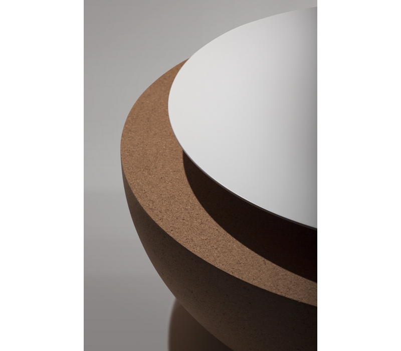 Masă Cafea din plută naturală DESIGN Moon Natural
