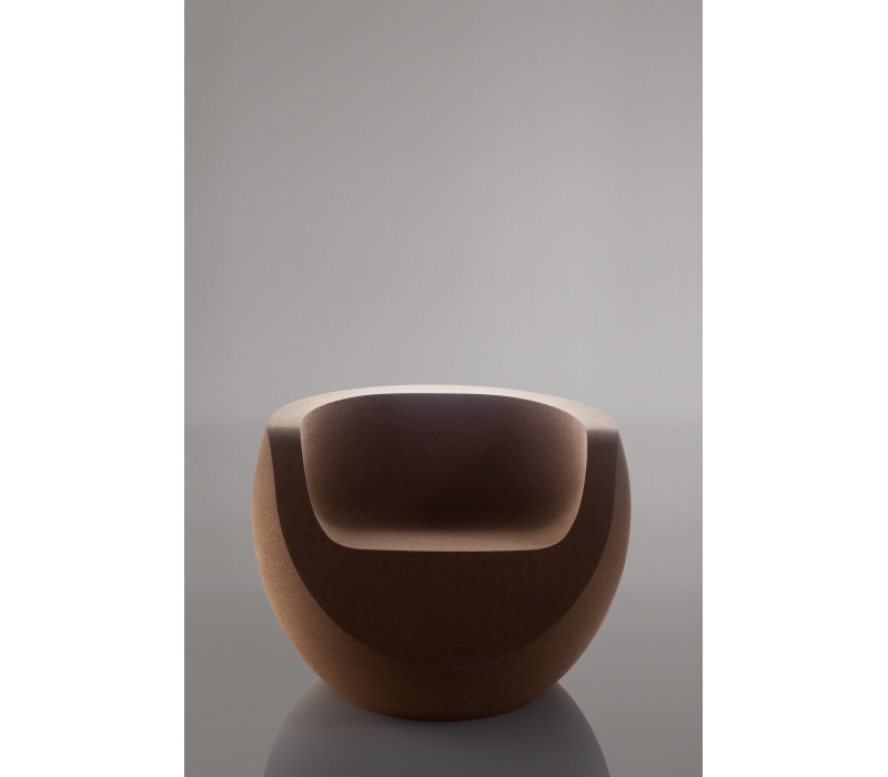 Fotoliu din plută naturală DESIGN Moon Natural