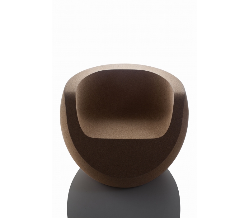 Fotoliu din plută naturală DESIGN Moon Natural