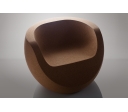 Fotoliu din plută naturală DESIGN Moon Natural