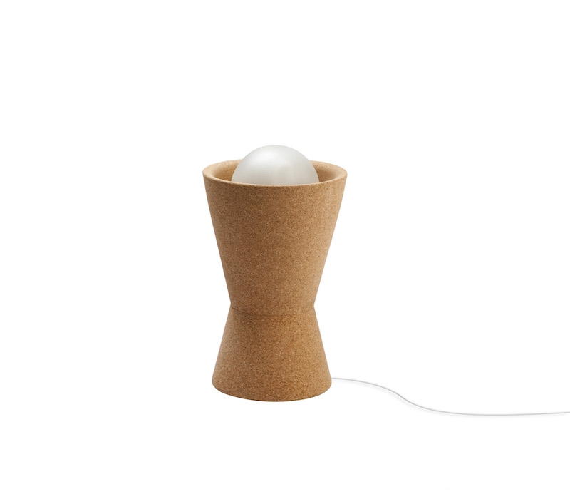 Lampa Masa din plută naturală DESIGN Duo Lamp Natural/Maro