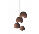 Lustra / Lampa Masa din plută naturală DESIGN Orb Natural/Maro L