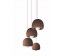 Lustra / Lampa Masa din plută naturală DESIGN Orb Natural/Maro L