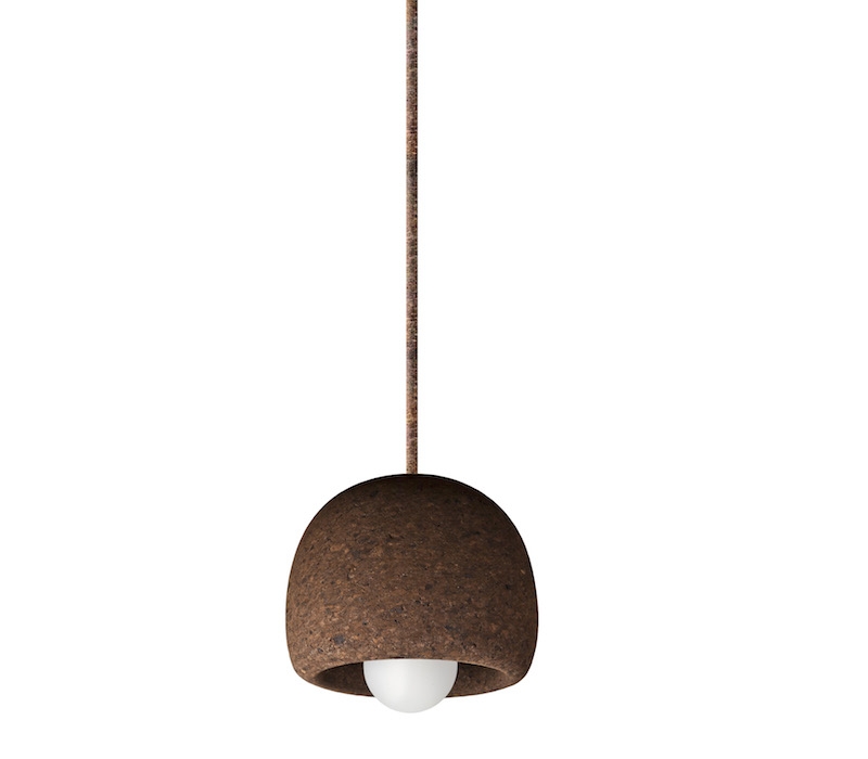 Lustra / Lampa Masa din plută naturală DESIGN Orb Natural/Maro XL