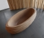 Cadă freestanding din plută naturală NUSPA Sigma