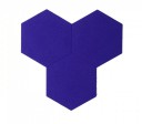 Hexagoane Autoadezive FELT Navy Blue