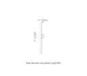 Brau duropolimer, allegria, m1 - 1.5x0.8x200 cm
