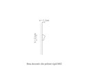 Brau duropolimer, allegria, m2 - 2.1x1.1x200 cm