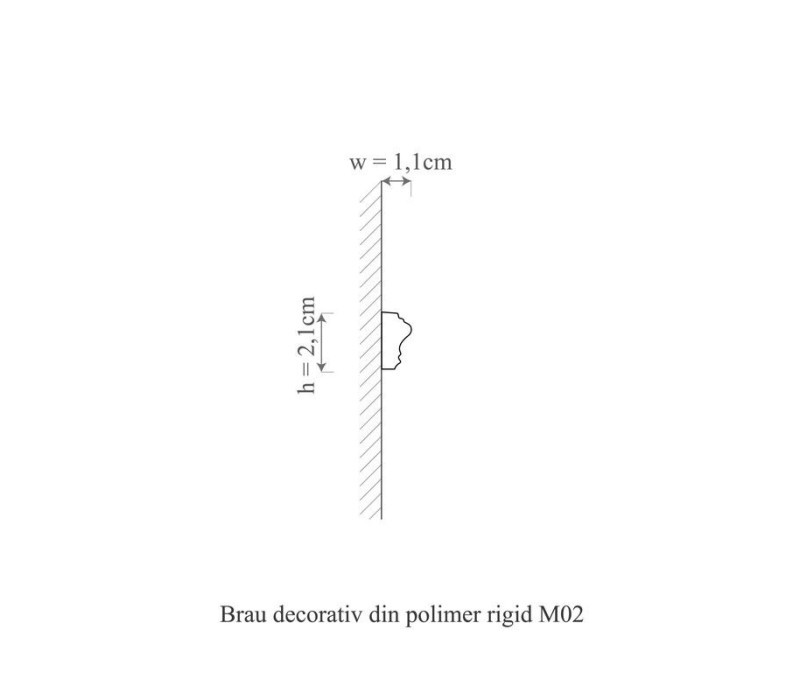 Brau duropolimer, allegria, m2 - 2.1x1.1x200 cm