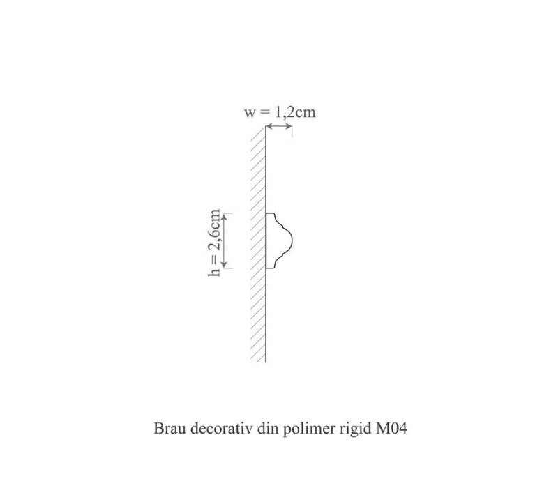 Brau duropolimer, allegria, m4 - 2.6x1.2x200 cm