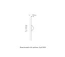 Brau duropolimer, allegria, m4 - 2.6x1.2x200 cm