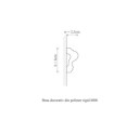 Brau duropolimer, allegria, m8 - 6x2.5x200 cm
