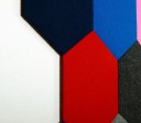 Hexagoane Autoadezive FELT Navy Blue