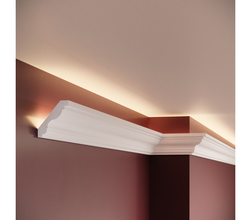 Cornisa poliuretan, Manavi, P904-5.5x5x200cm