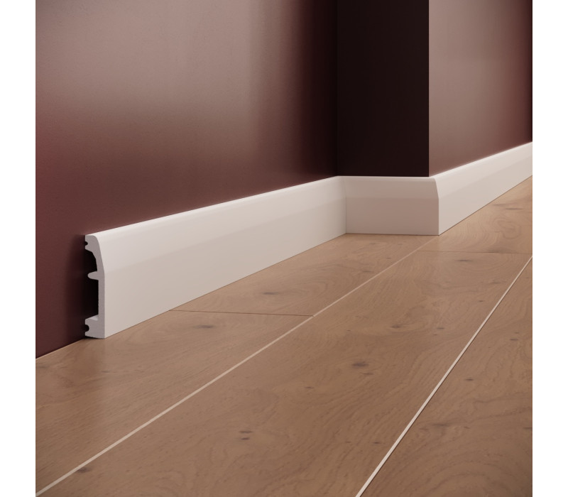 Plinta polimer rigid, Manavi, S2-6.9x1.4x200 cm
